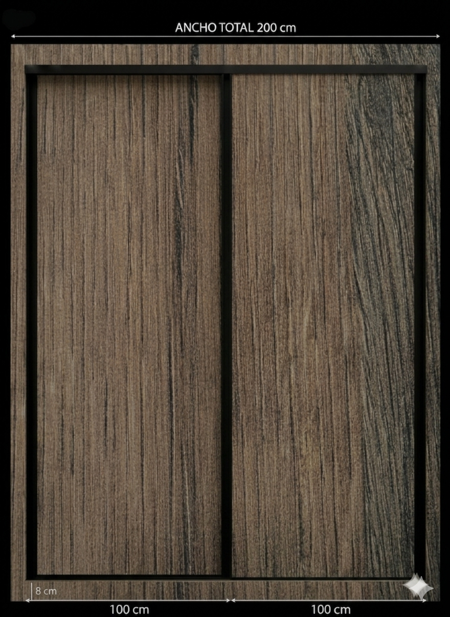 Puerta corredera Oky Gold